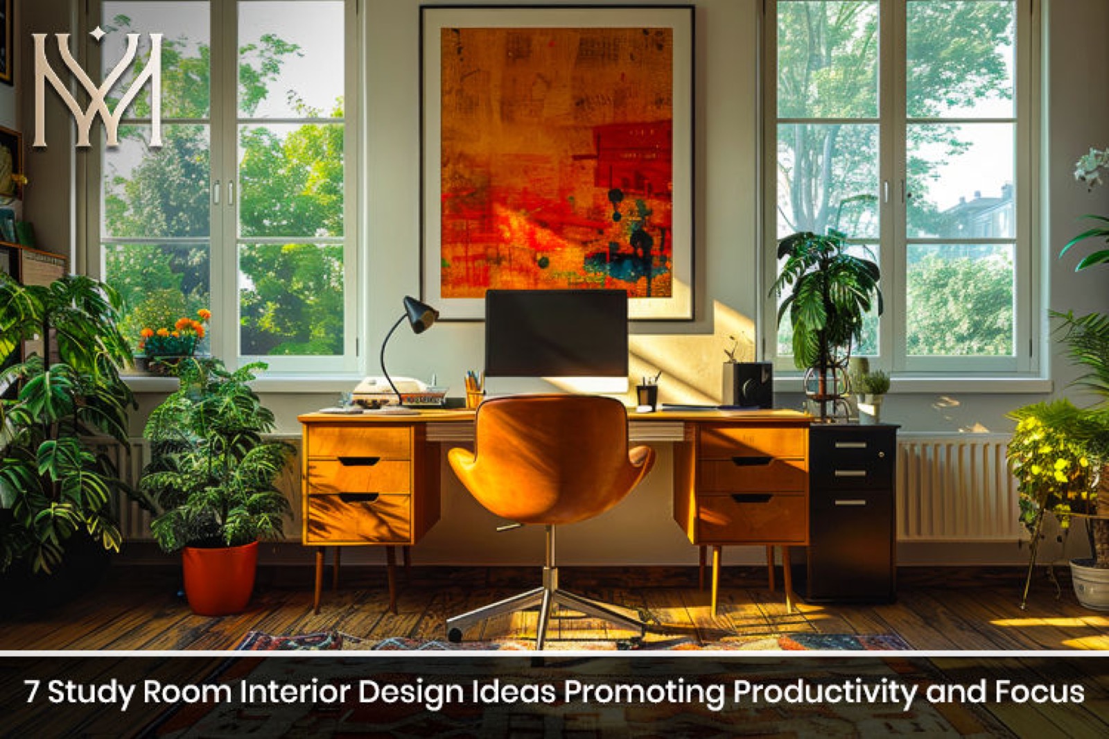 7 Study Room Interior Design Ideas Promoting Productivity and Focus