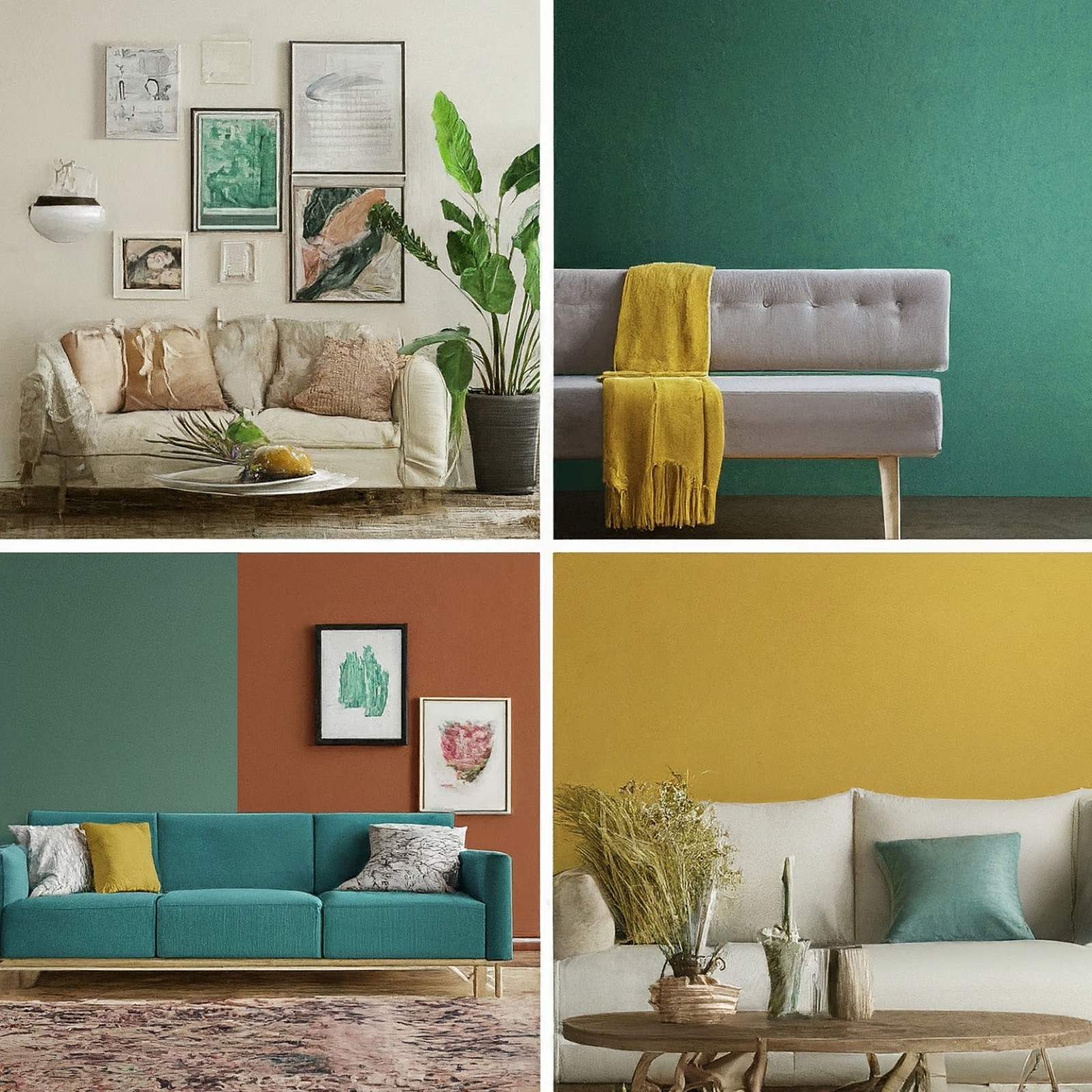 Elevate your Living Room: Top 10 trendy color combinations for interior walls