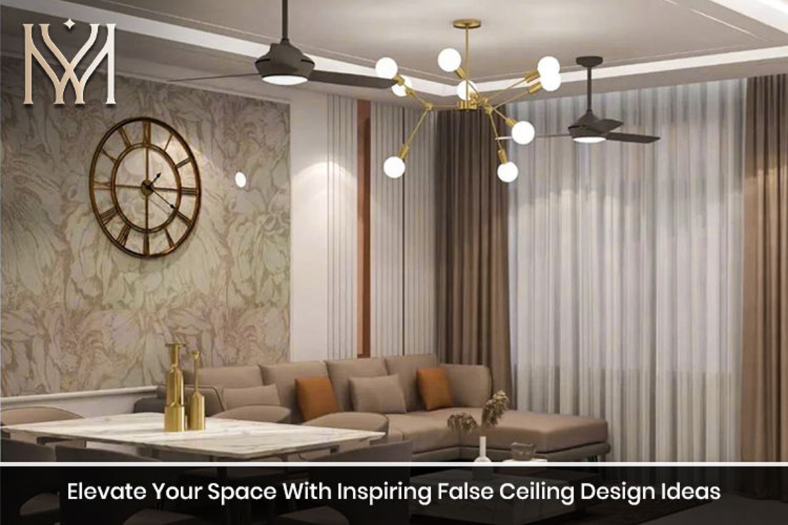 Elevate Your Space With Inspiring False Ceiling Design Ideas