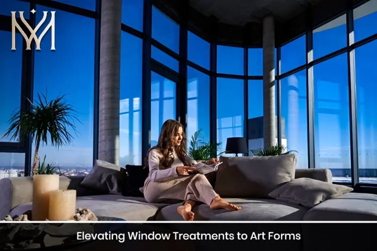Elevating Window Treatments to Art Forms