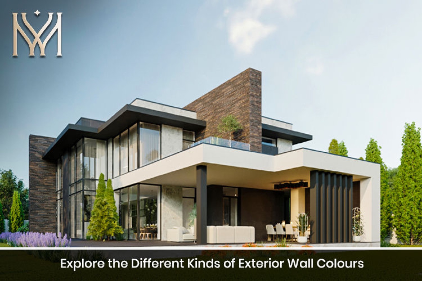 Explore the Different Kinds of Exterior Wall Colours