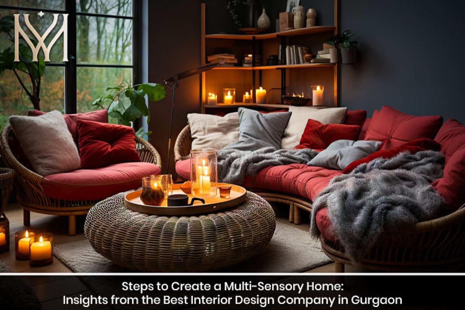 Steps to Create a Multi-Sensory Home: Insights from the Best Interior Design Company in Gurgaon