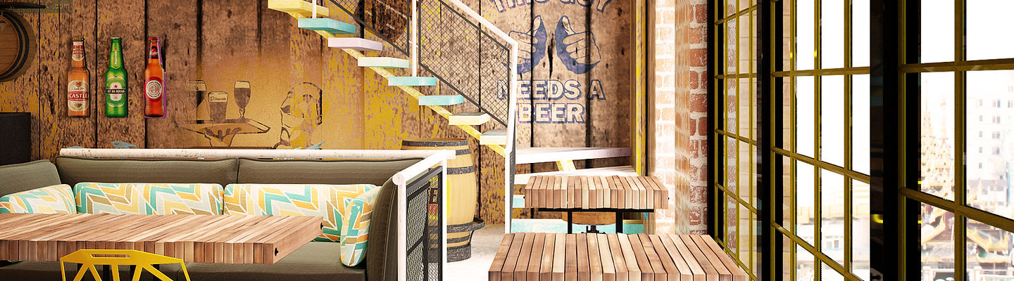 Beer Cafe Concept Design | MWM Spaces